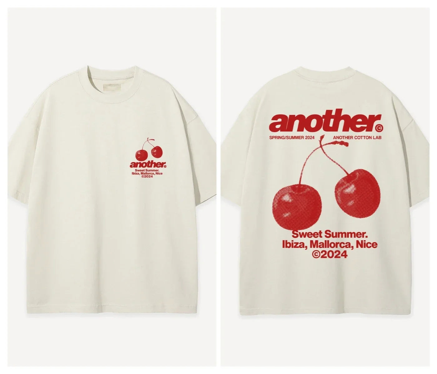 Printed Text Tee