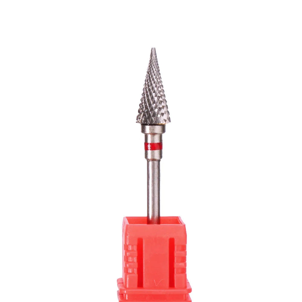 Carbide Cutter Nail Drill Bits Tungsten Drills Manicure Electric Nail File Gel Polish Remover Pedicure Flame Cutter Accessories