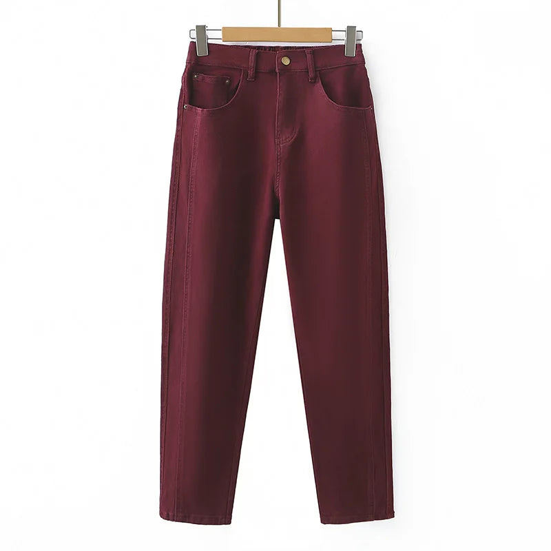 High Waisted Loose Fitting Harem Pants