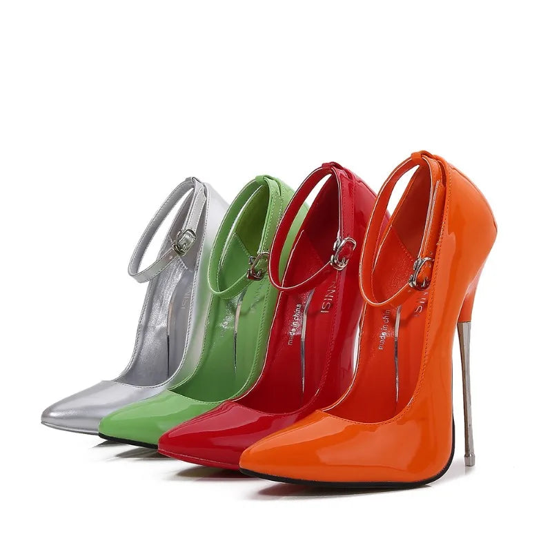 Patent Stiletto Pumps