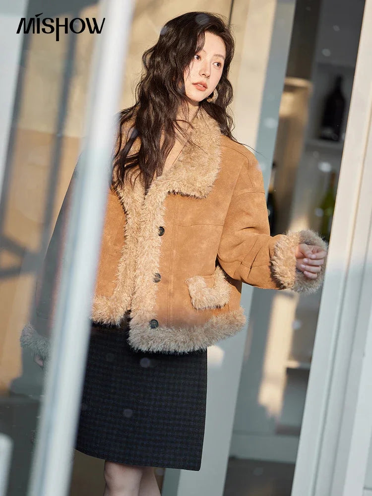 MISHOW Faux Fur Jacket