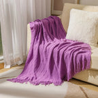 Knitted Throw Blanket