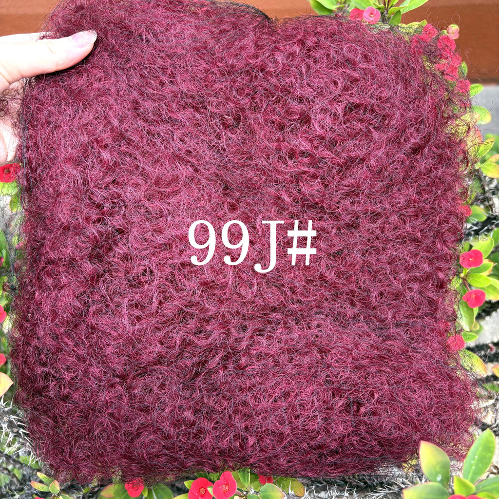 4C Afro Kinky Bulk Human Hair 50g/Pack