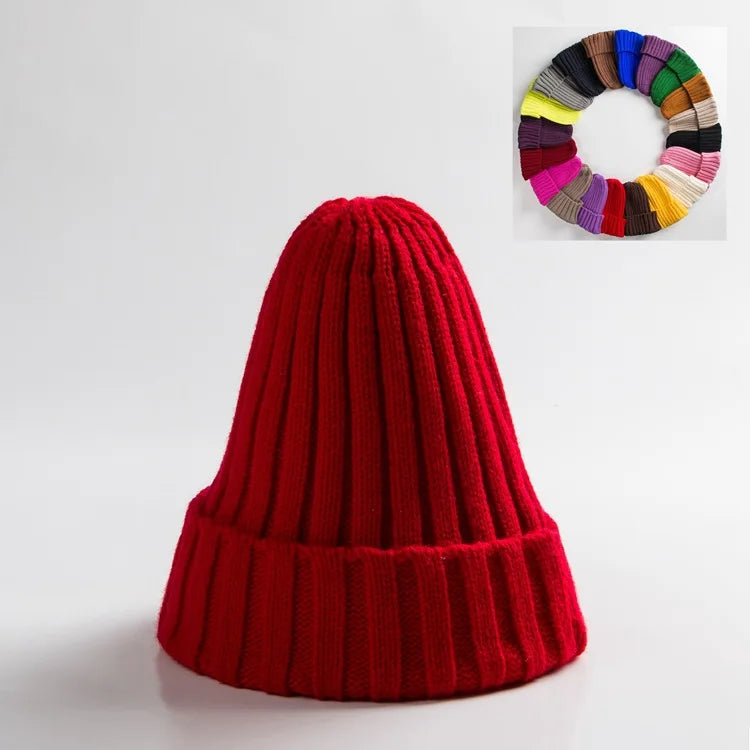 Knitted Solid Beanie