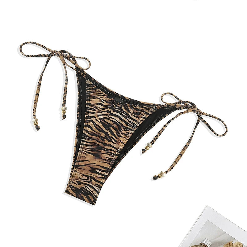 Tiger Print Bikini