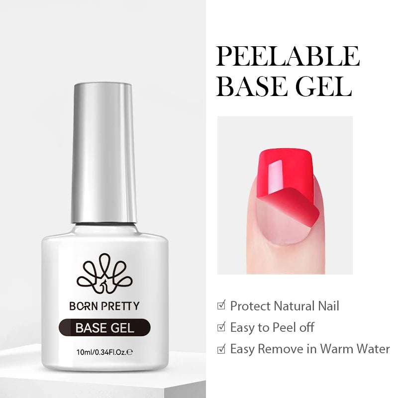 BORN PRETTY 10ml Water Light Cat Magnetic Gel Nail Polish Shining Super Sliver-light Holographics Soak Off UV Gel Varnish