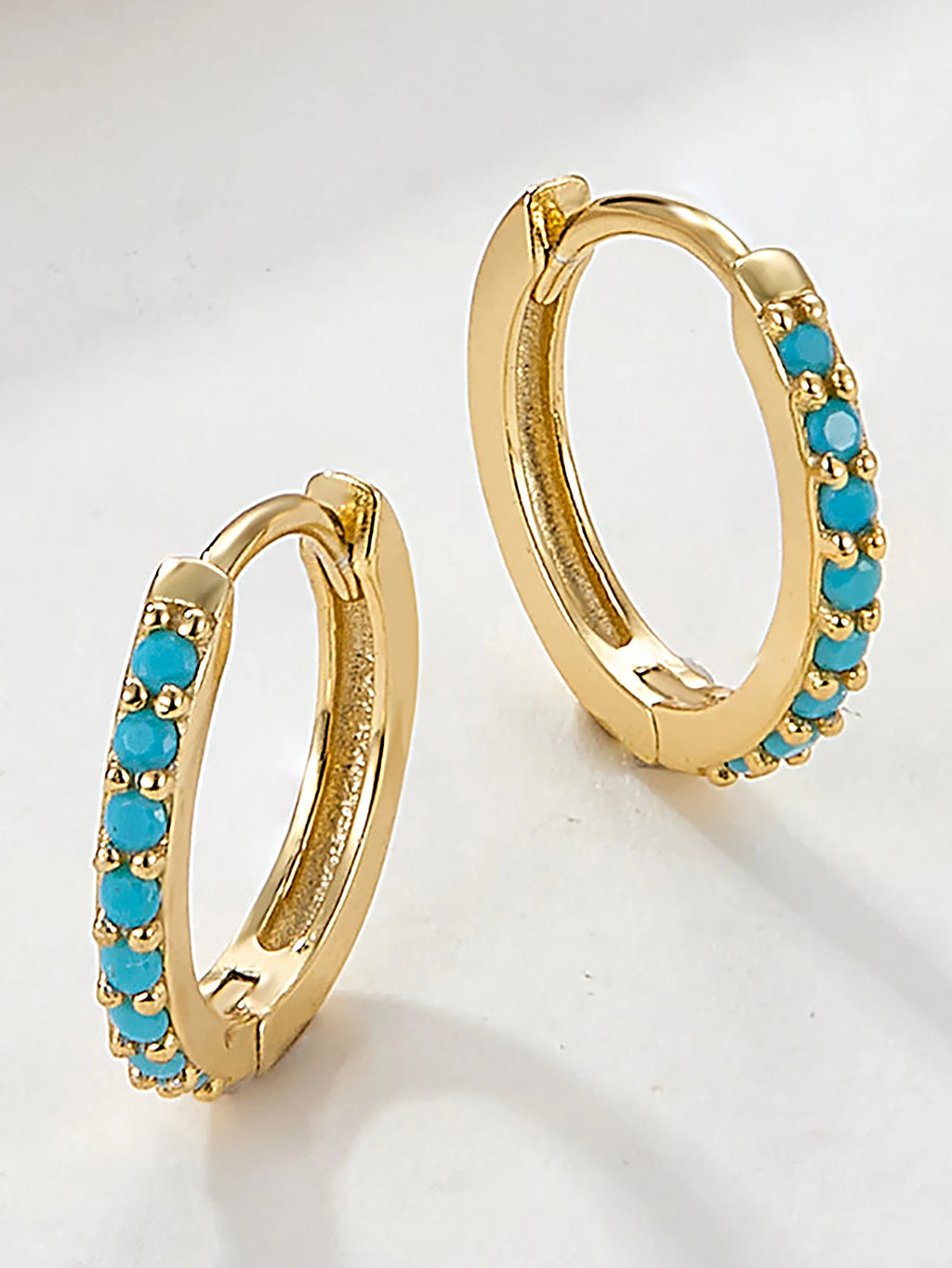 925 Sterling Silver Round Hoop Earrings