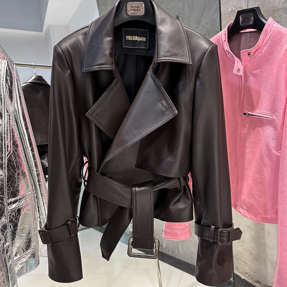 YOLOAgain Real Leather Jacket