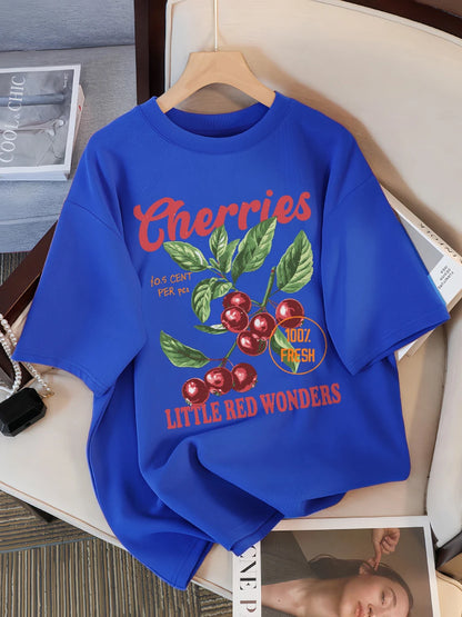 チェリー100%フレッシュ リトルレッドワンダーズTシャツ