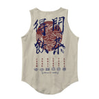 Chinese Character Print Tank Top