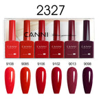 CANNI Nail Gel Polish Set Upgraded HEMA FREE Summer Nails Smooth Texture Ultra Gloss Top Coat Pigmented Gel Soak off UV LED Gel