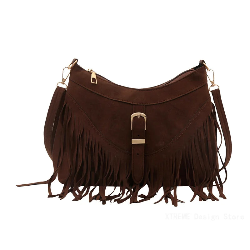 Fringe Shoulder Bag