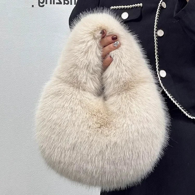 Furry Shoulder Bag