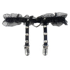Leather Leg Garter Belt
