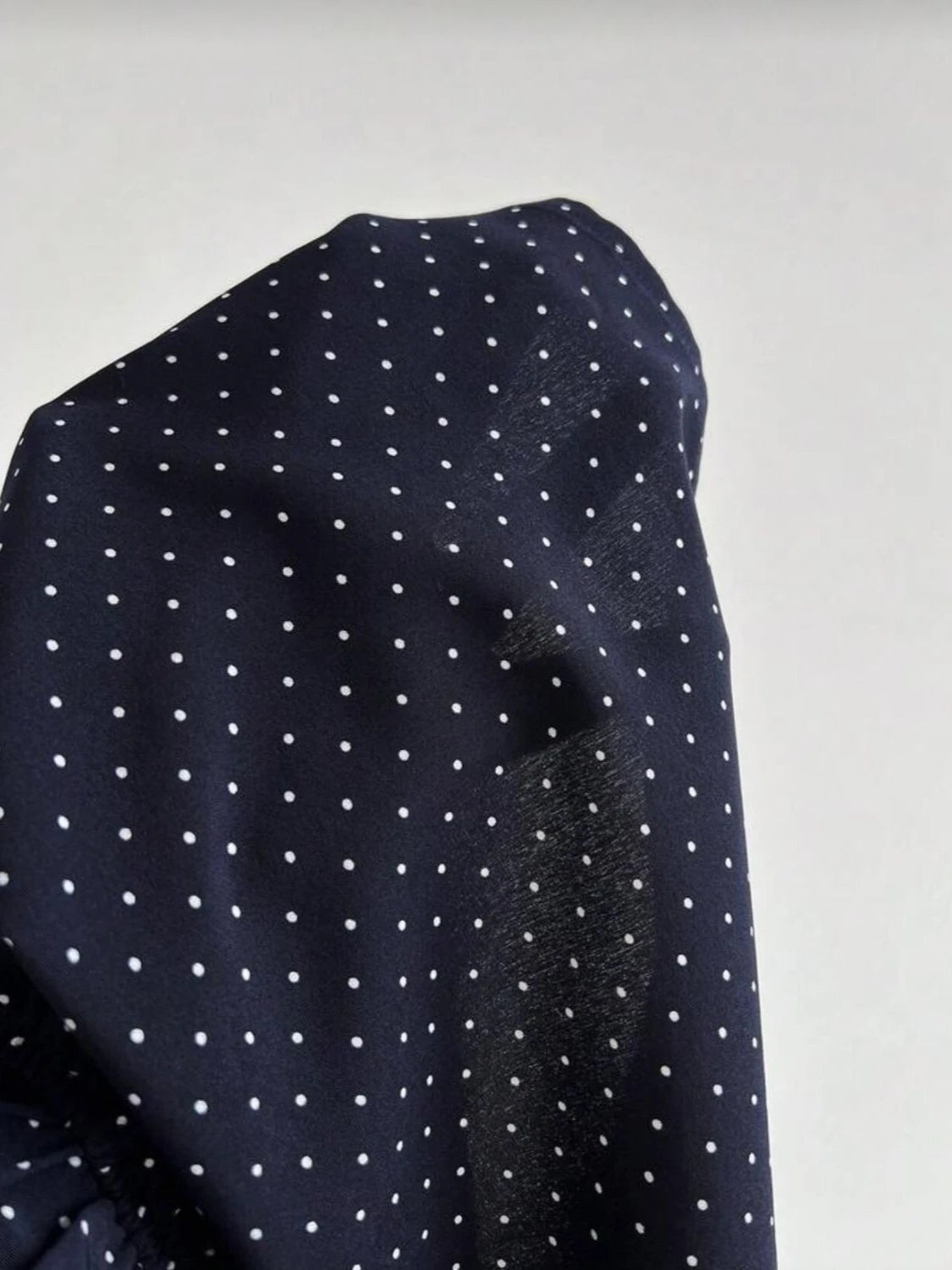 Polka Dot Babydoll Top