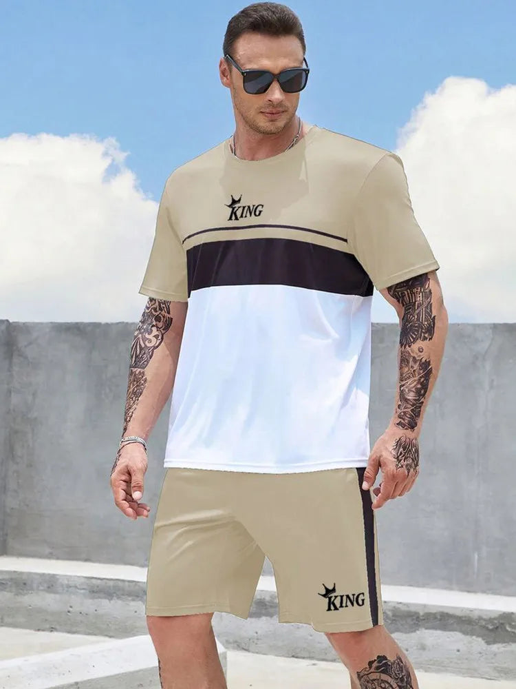 Short Sleeved Tee + Shorts Set