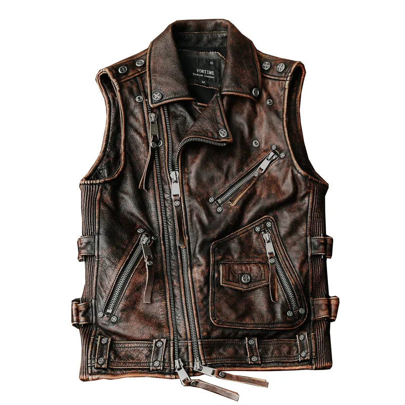 Cow Leather Vest
