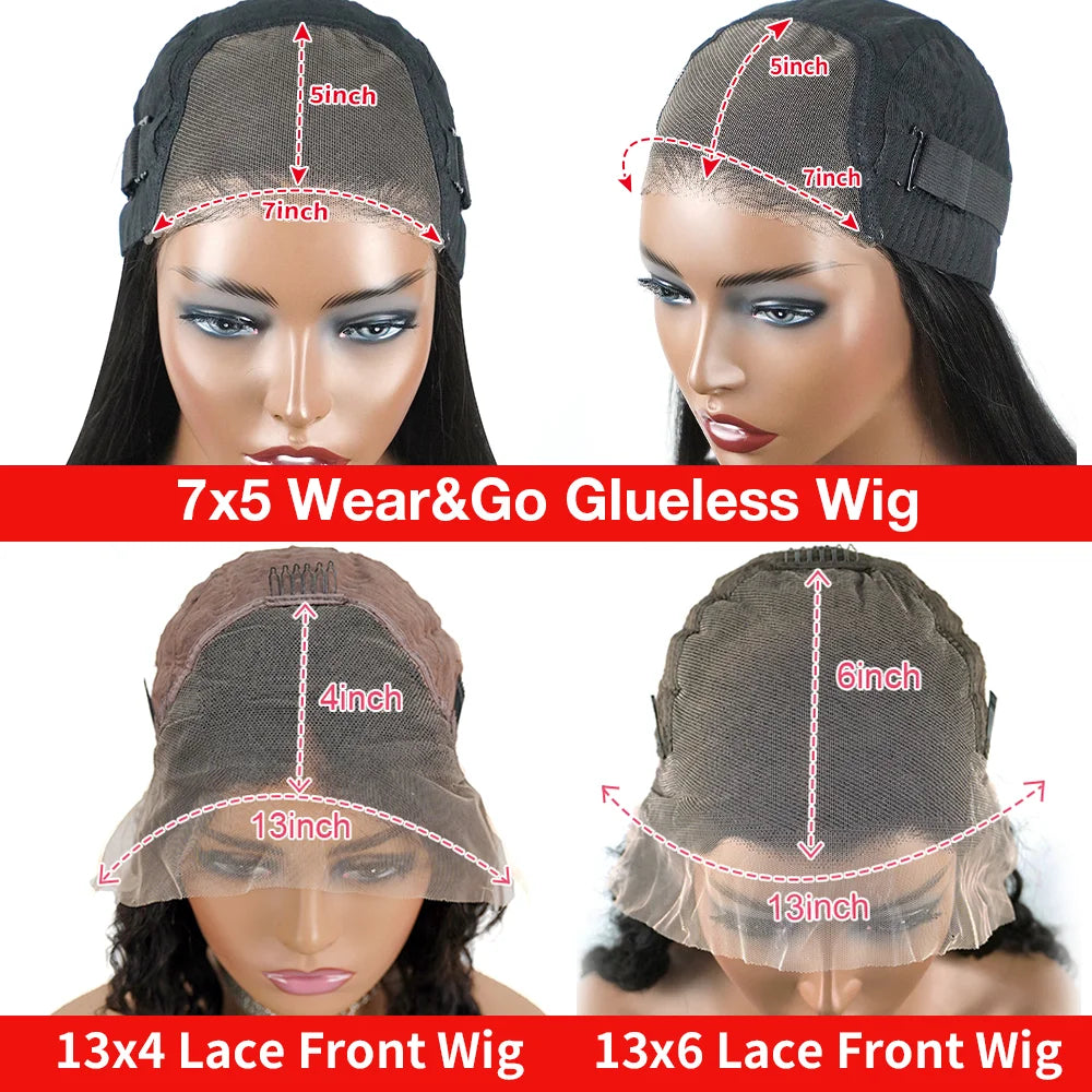 Body Wave 13x4 HD Transparent Lace Front Wig
