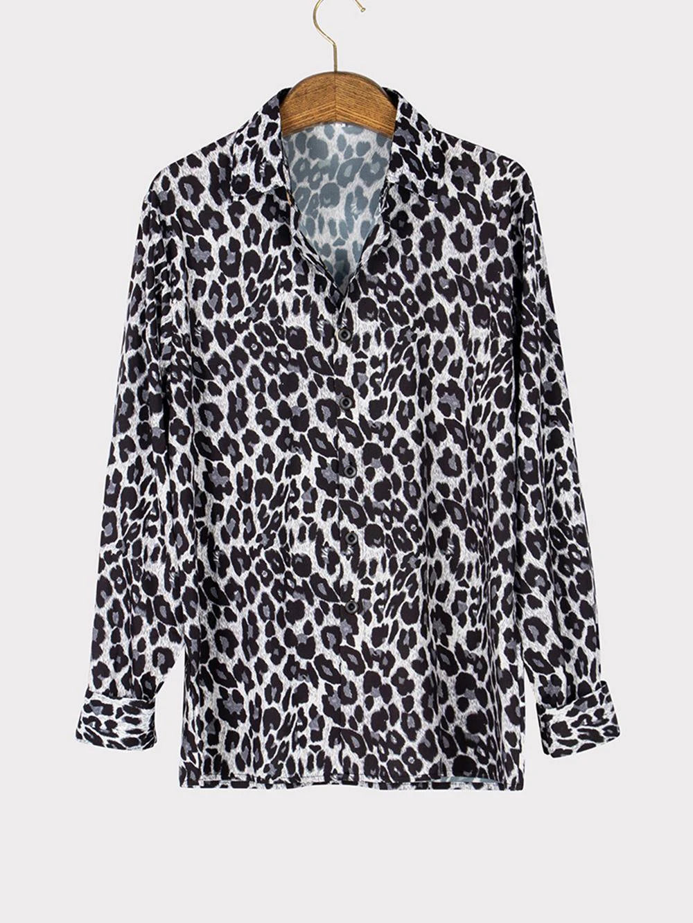Leopard Long Sleeved Shirt