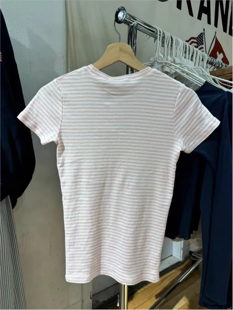 Striped Slim Tee