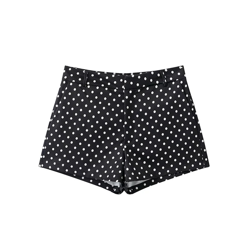 Polka Dot Casual Shorts