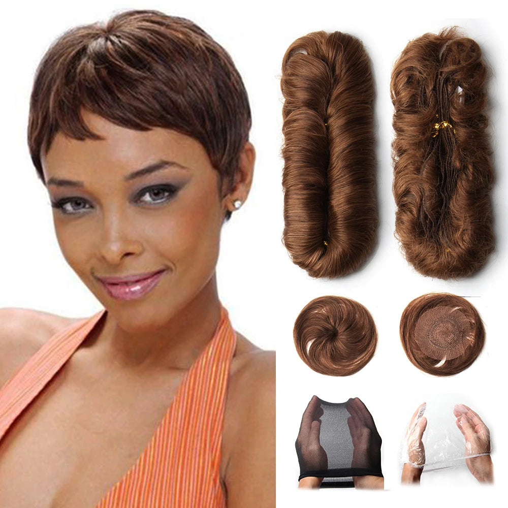 28pcs/Lot Human Hair Extensions Indian Raw Human Hair Bundles with Closures 1B 99J 30 4 Colored Bundles