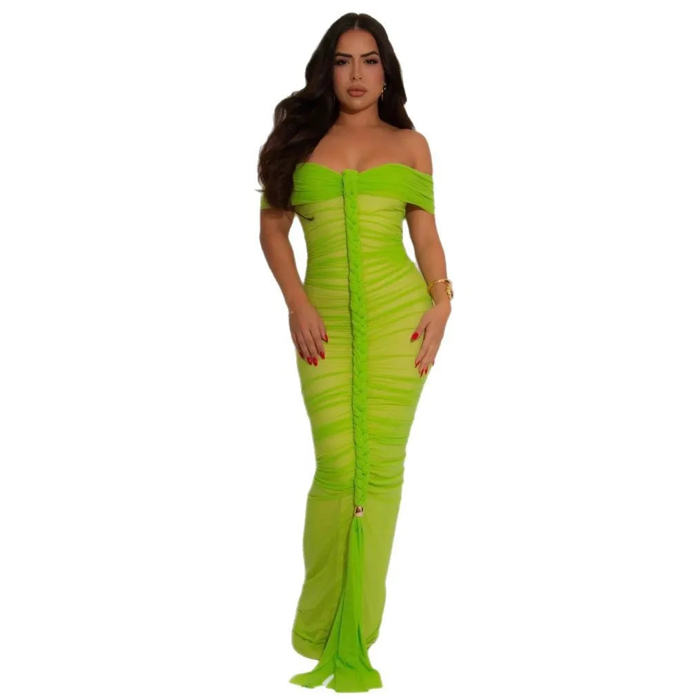 Bodycon Braided Dress