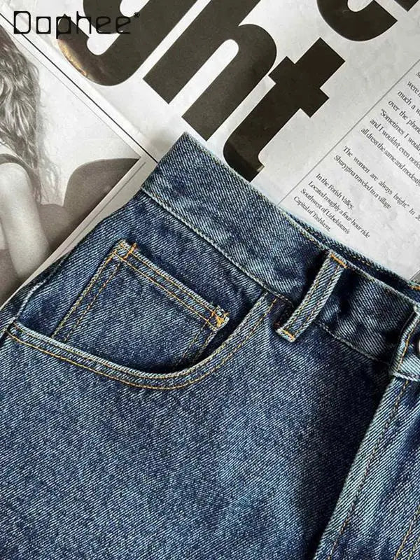 High Waist Slim Wide Leg Shorts