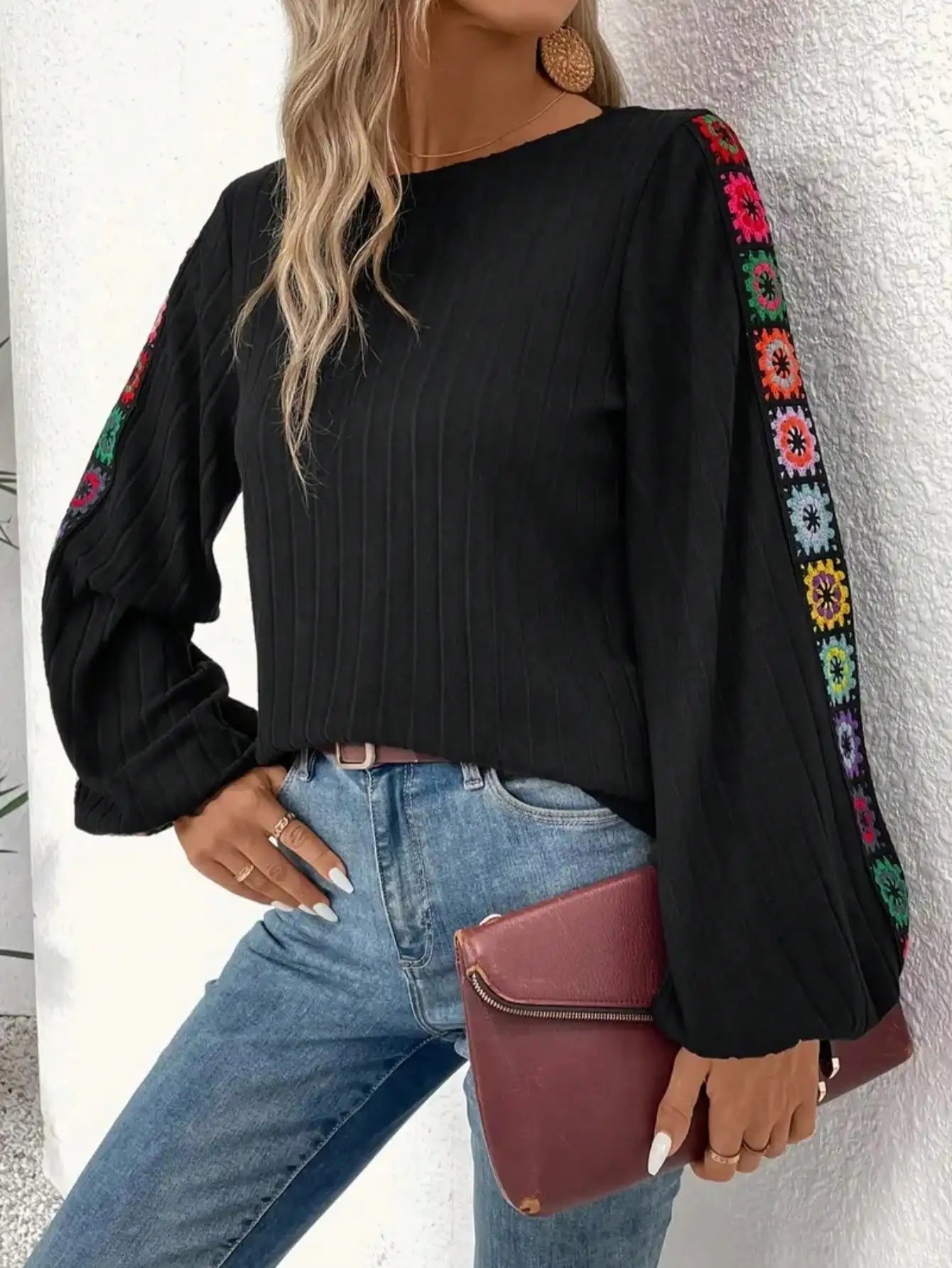 Long Sleeve Breathable Semi-Sheer T-Shirt