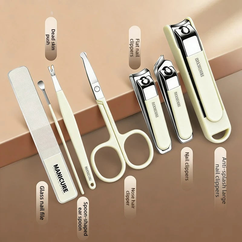 New Anti Splash Nail Clipper Set Portable Hand Withdrawal Trimming Nail Scissors Nail Clippers Nail Clippers Tools