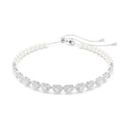 Flower Necklace Bracelet Earring Set