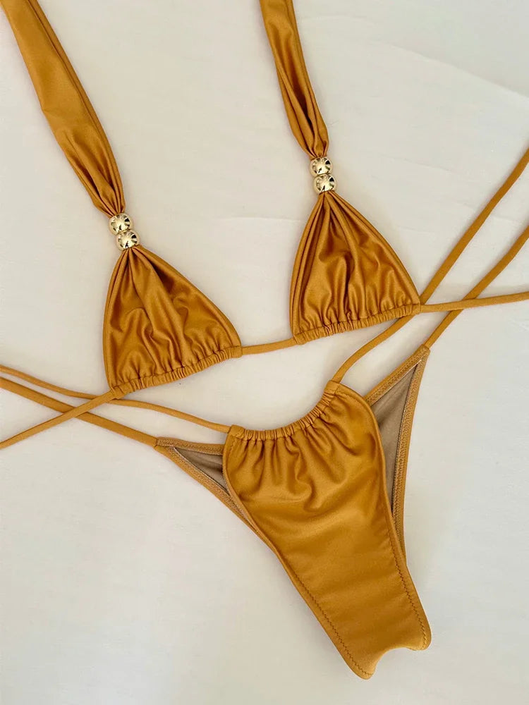 Low Waisted Micro Bikini