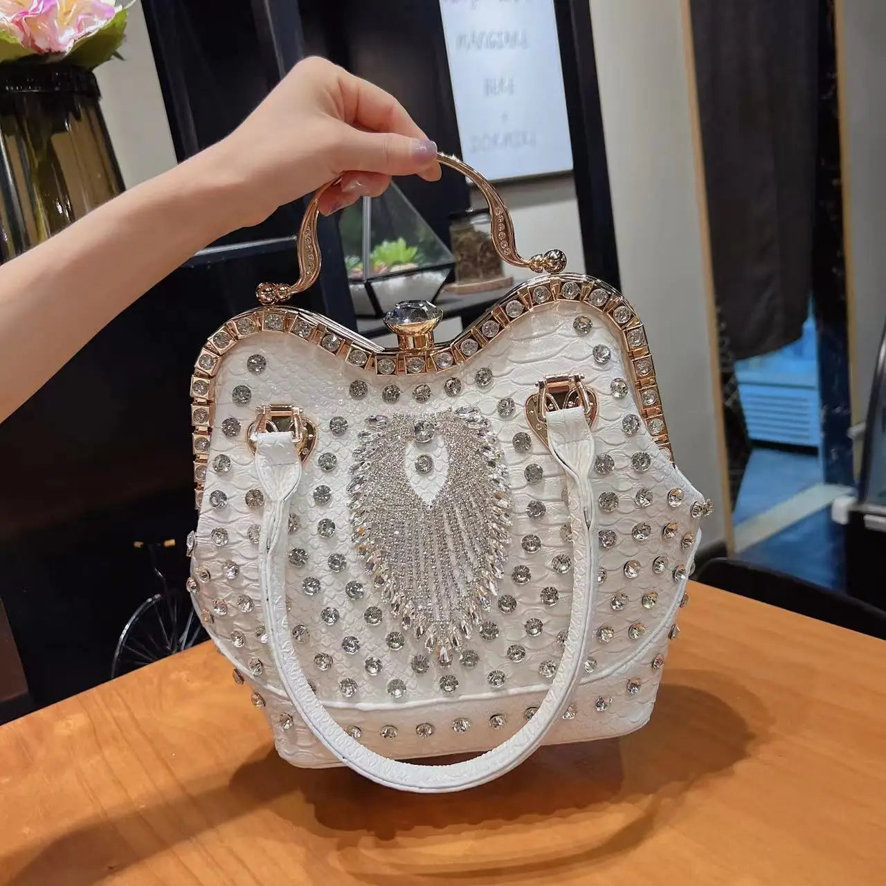 Cross-body Bucket Bag