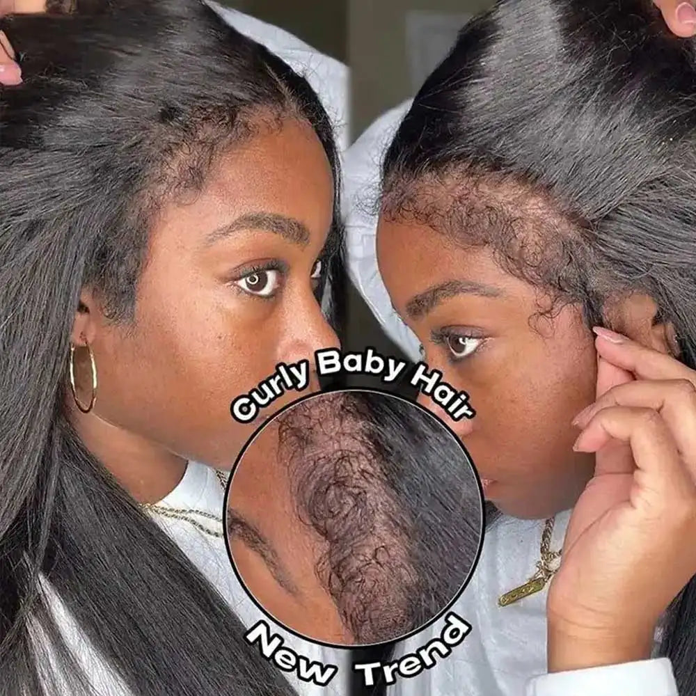 4C Edges Invisible Strap 360 Full HD Lace Front Wig