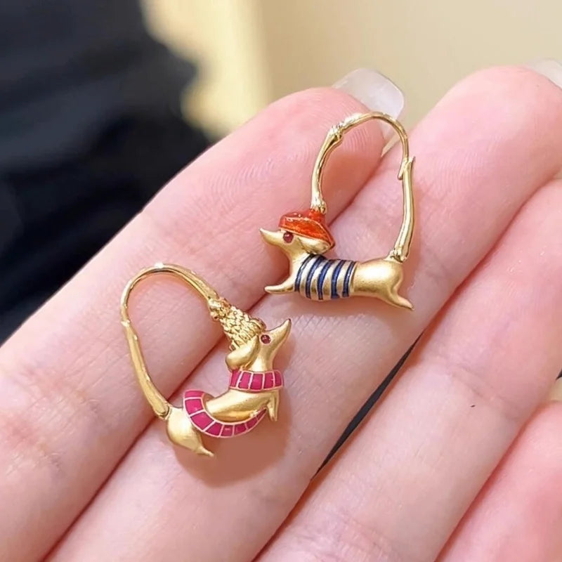 Dachshund Pet Earring