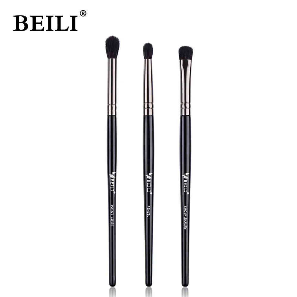 5/6/8/10pcs Natural Eye Makeup Brushes Set Detail Eyeshadow Brush Makeup Brush White Ultra Soft Eyeshadow Eyeliner Makeup Tool