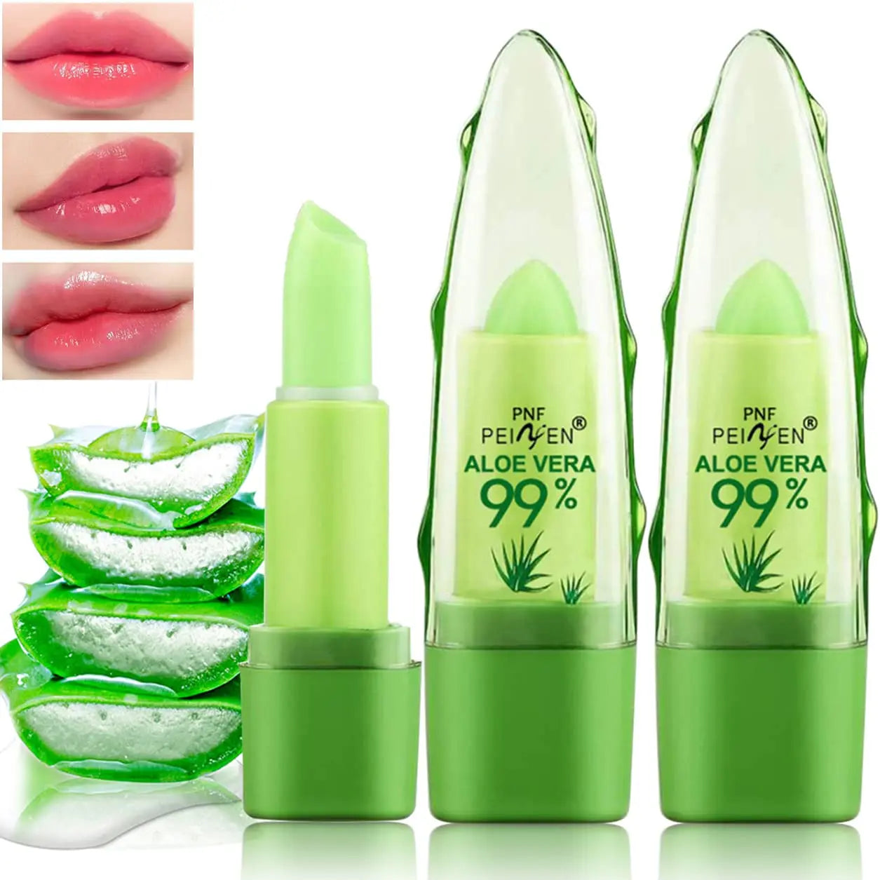 2pcs Aloe Vera Lipstick