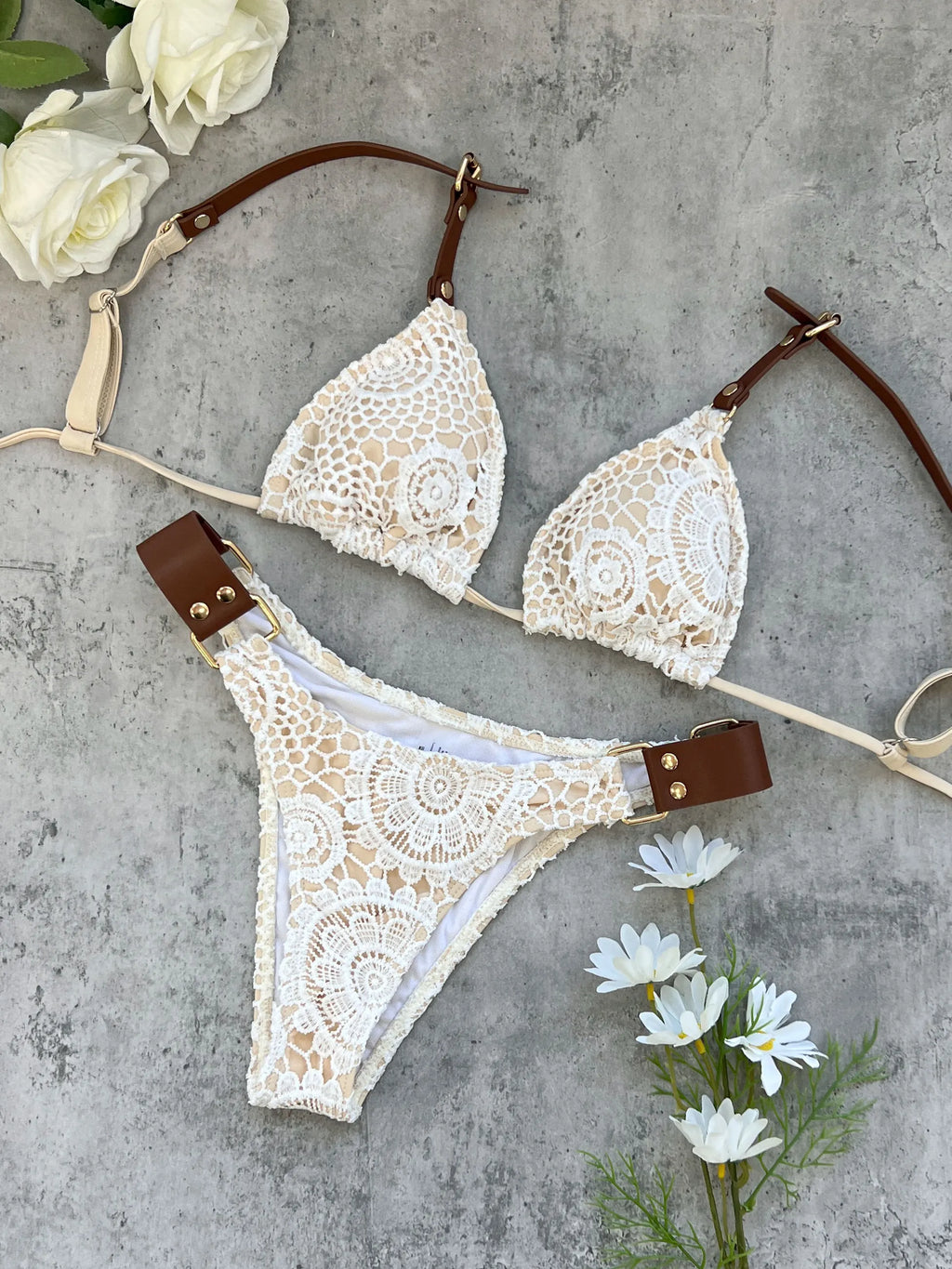 Telaura Boho Crochet Bikini