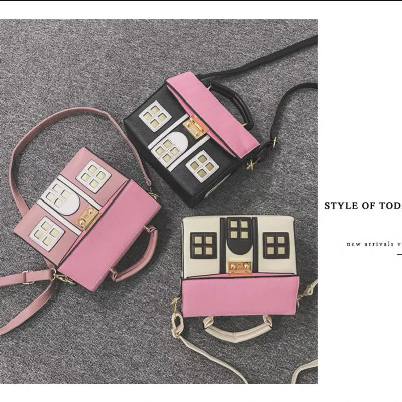 Cartoon House Bag