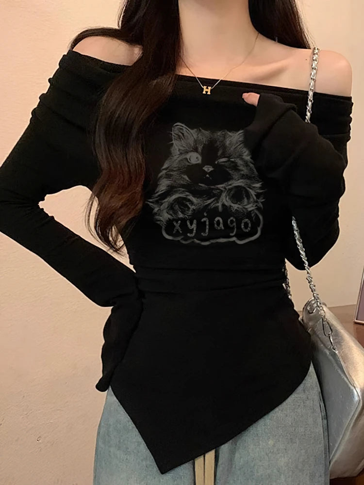 Cat Long Sleeve T-Shirt