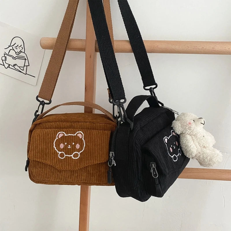 Cartoon Messenger Tote Bag
