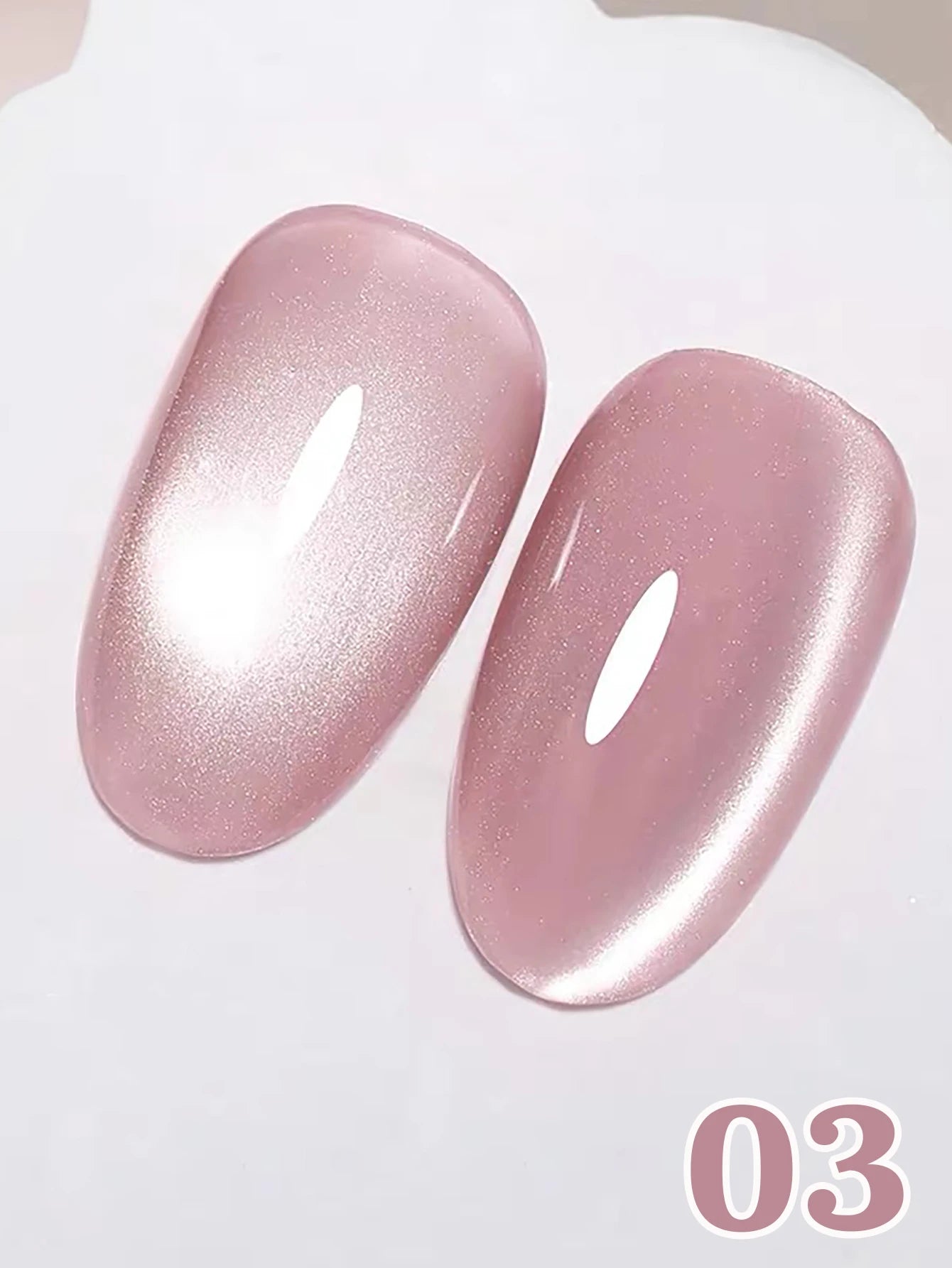 MIANEL 12ML Flower-like Satin Cat Eye Gel Nail Polish Popular Whitening Nail Polish Suitable Red Nails Blue Nails 1-12pcs