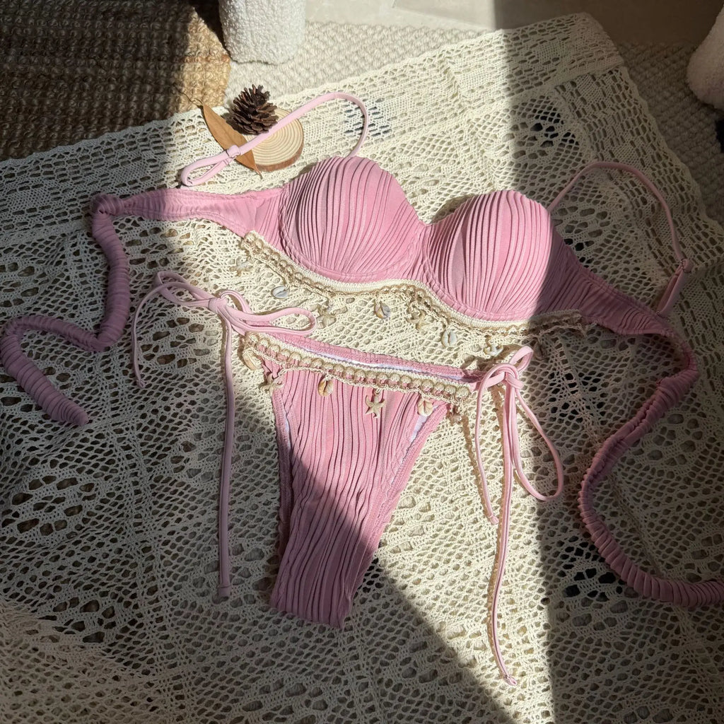 Shell Scalloped Bikini