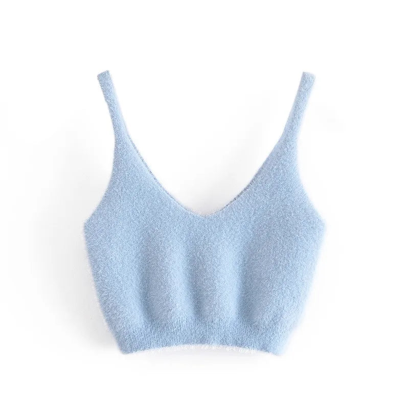 Sleeveless Cropped Top