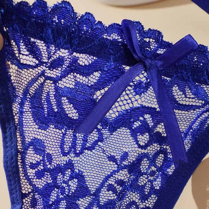 Adjustable Waist Lace Thong