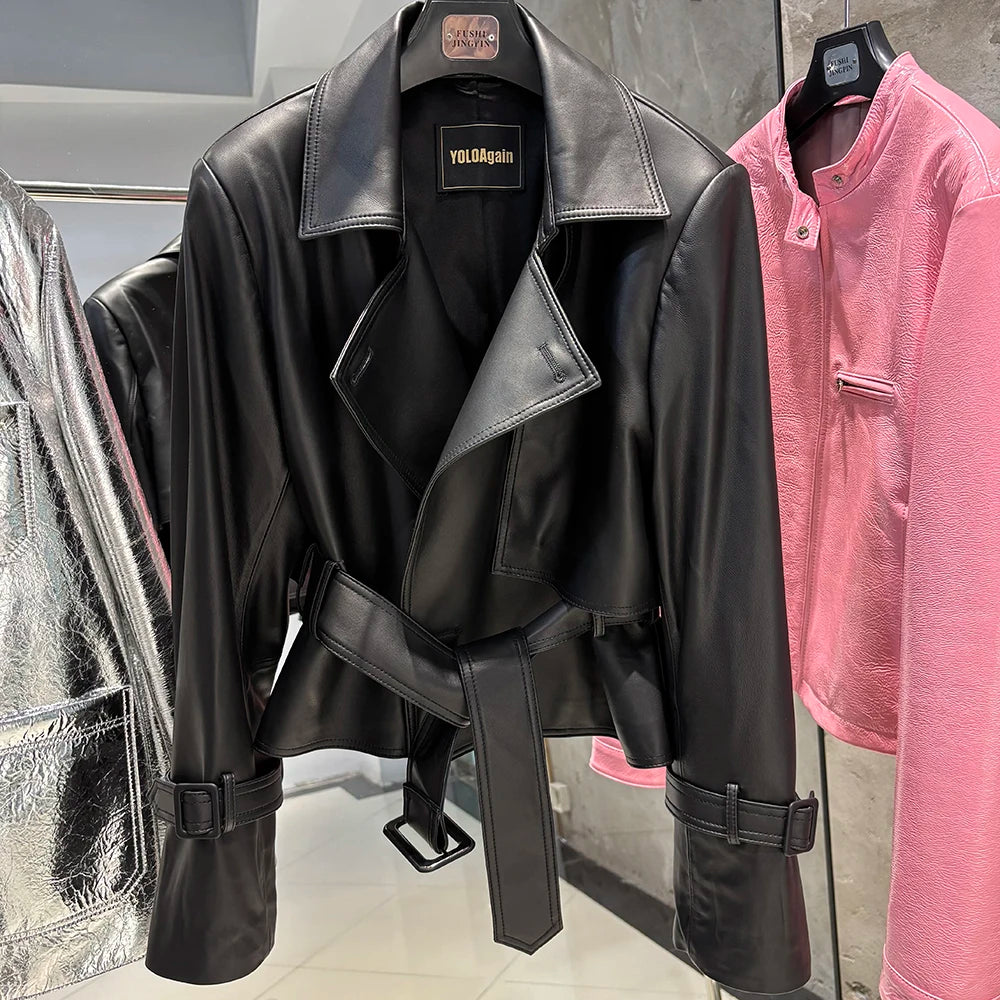 YOLOAgain Real Leather Jacket