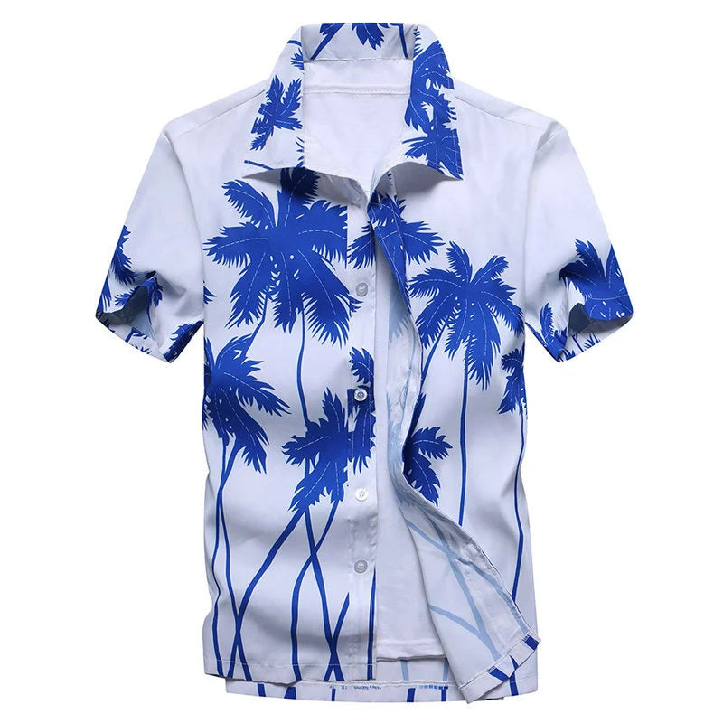 Floral Beach Pattern Shirt