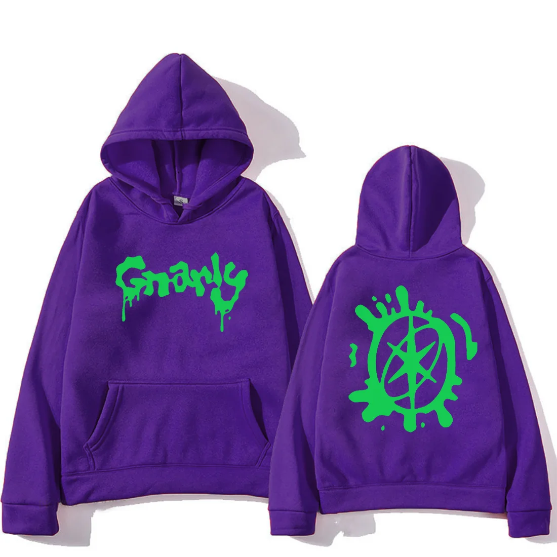 Gnarly Logo Printed Hoodie