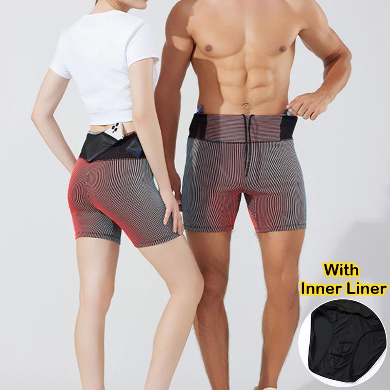 Quick-Dry Compression Running Shorts