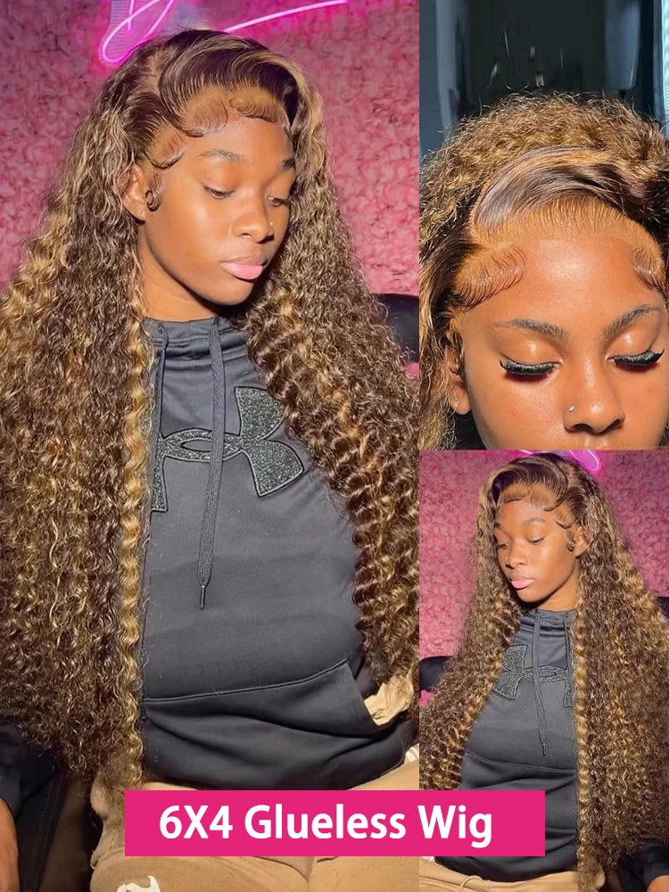 Curly Brazilian Lace Front Wig
